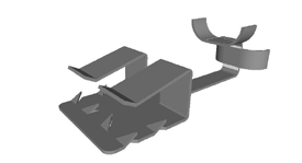 GripClip 625 aluminum heat cable roof clip