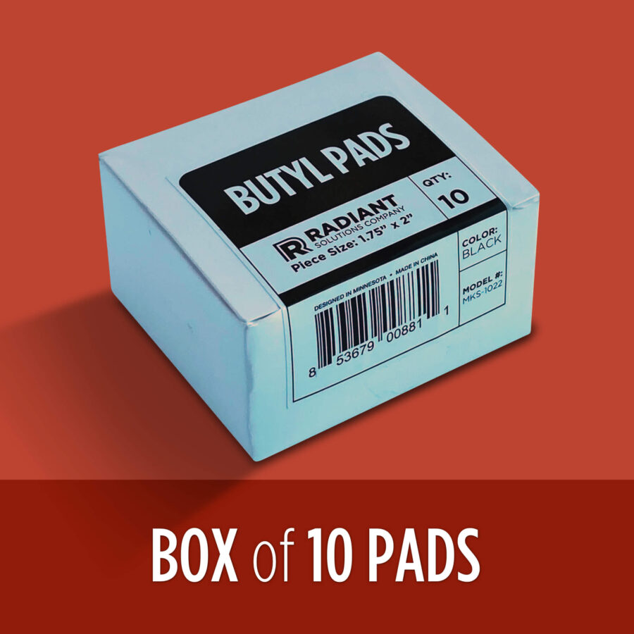 Butyl Pads – Clip Sealing Pads → Radiant Solutions Company