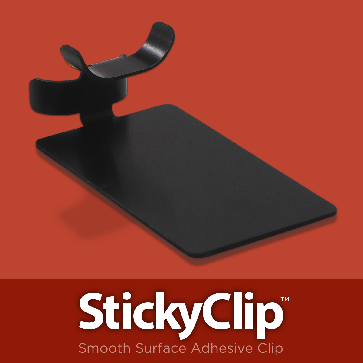 GripClip Heat Tape Cable Clip – Black Anodized 25/pack – Heat