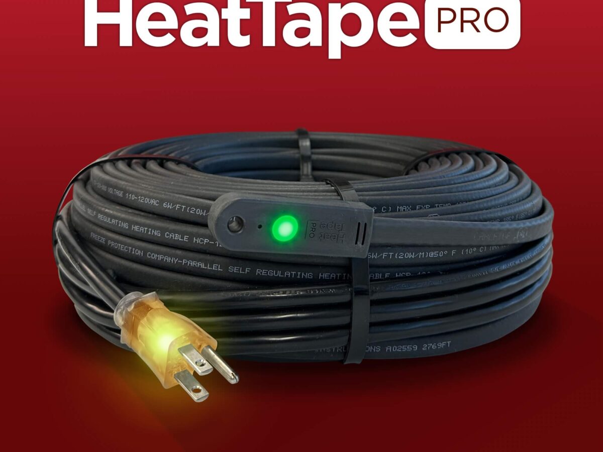 Pipe Freeze Pro – Heat Tape by Radiant Solutions