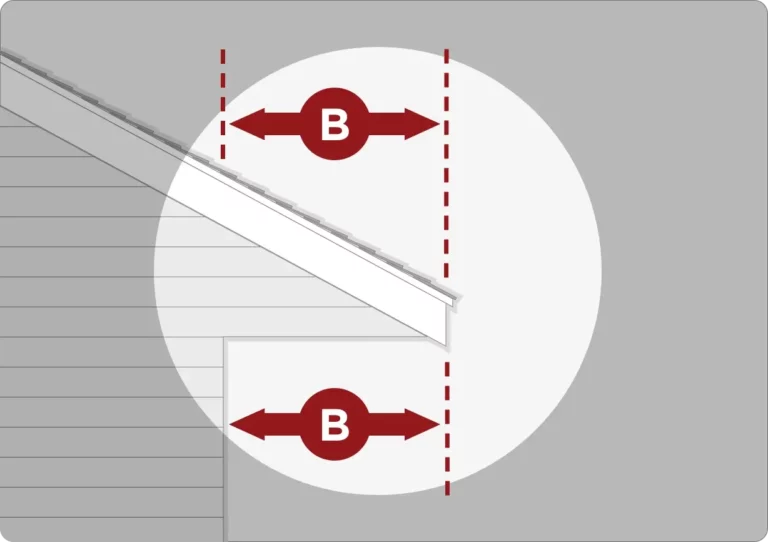 measuring your eave for ice dams