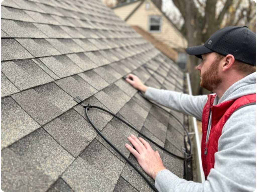 Installing Heat Cable
